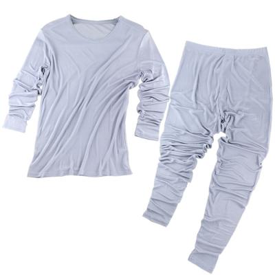 China Hot sale men's thermal underwear QUICK DRY set silk knitted base girdle long johns for sale