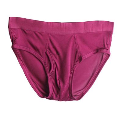 China 100% Silk Men's Underwear Panties Sexy Custom Underwear Slim Briefs Antibacterial for sale