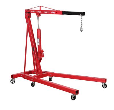 China Other Hot Selling Heavy Duty 2 Ton CE Certificate Hoist Shop Hoist Hydraulic Foldable Engine Crane for sale