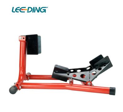 China Ce Approve High Quality Adjustable Motorcycle 1500LBS Wheel Chock , Motorcycle Front Wheel Stand 1500lb for sale