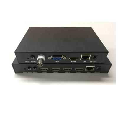 China IPTV system headend equipment h.265 iptv encoder 4 in 1 live ip video encoder multicast iptv streaming encoder for sale