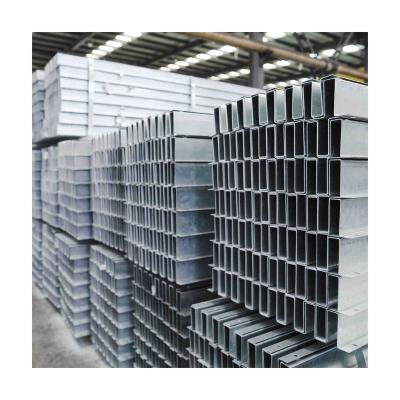 China Customization High Quality And Good Price Big Size Cap Steel Profile Carbon Steel Channel Cold Formed Steel for sale