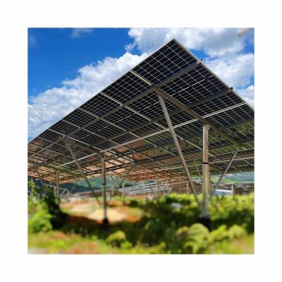 China Solar Panel Frames Manufacturers Direct Selling Solar System Solar Panel PV Panel Ground Brackets Structure for sale