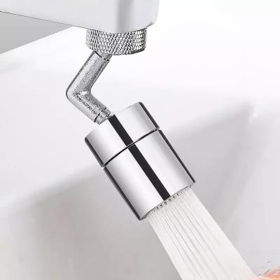 China New Modern Deao 720 Universal Rotation Splash Guard Anti-splash Bathroom Wash Faucet Copper Electroplating Rotary Supplement for sale