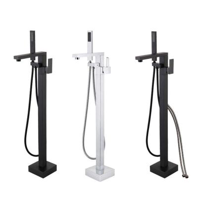 China With Slide Bar Deao Promotion Free Standing Floor Standing Bathtub Faucet for sale