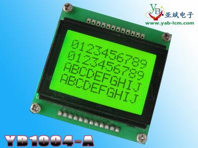 China Character Module 10X4 LCD 3.2 x 5.15 mm for sale