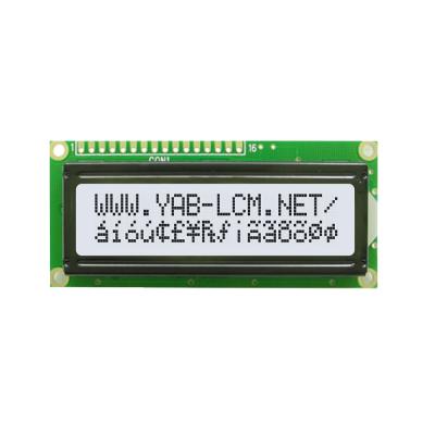 China character type 16X2 2X16 2.6 inch monochrome lcd lcd display module for sale