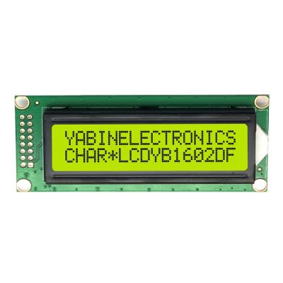 China Quality Assurance Manufacturer 16X2 Character LCD Show Screen 1602 2.6 Inch for sale