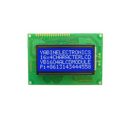 China 16x4 character lcd display module lcd size 1604 87x60x13.5 mm YB1604A 3 inch for sale