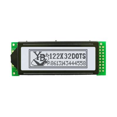 China Rohs 12232 LCD 122X32 Graphic Module With Backlight , Yellow / Blue / Gray 2.47 Inch for sale