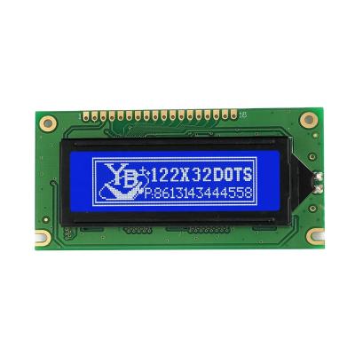 China Set Dimension 84X44mm 2.47 inch Dot Matrix 122X32 LCD Module Graphic Display YB12232M for sale