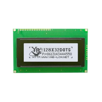 China COB stn panel screen LCM 12832 LCD display module 128x32 GRAY BLUE YELLOW LCD 3.15 inch for sale