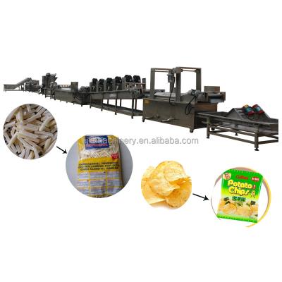 China Vegetable Processing Factory LIJIE China Supplier Automatic Frozen French Fries Machine Potato Chips Frying Machine for sale