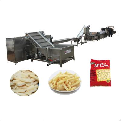 China Chips / Finger French Fries Automatic Processing Machine Good Quality French Fries for sale