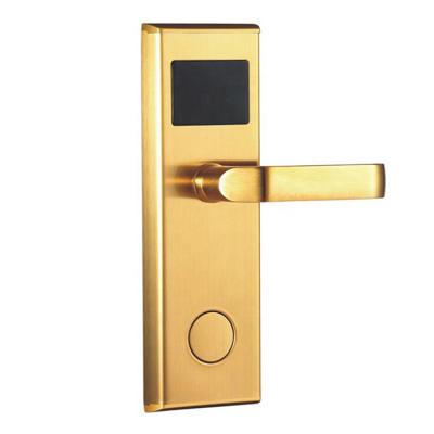 China Rfid Hotel Lock System Apartment Key Magnetic Card Electric Indoor Waterproof Smart Door Lock for sale