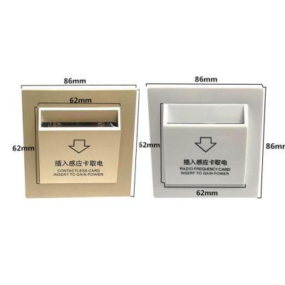 China Home Office Hotel Home Office New Style Key Card Wall Master Switch Hotel Rfid Energy Saving Power On Magnetic Card Switch For Hotel Room Master Switch for sale