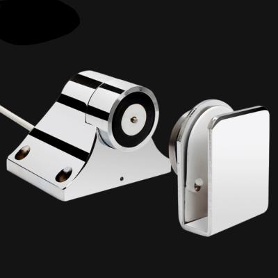 China Modern High Quality Stainless Narrow Magnetic Wooden Glass Holder Electric Control Fire Door Stopper Door Automatically for sale