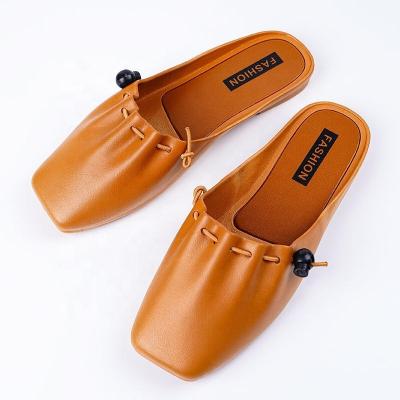 China Waterproof 2022 Summer High Grade Non-slip Outdoor Slippers Fashion Sandals Comfortable Flat Girls Slippers Spring Baotou Ladies Slippers for sale