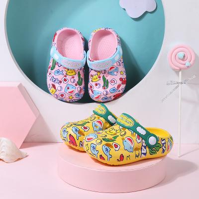 China New Fashion Trend Summer Children Baby Slippers Boys and Girls Household Non-slip Envelope EVA Indoor and Outdoor Sandals Baby Children for sale