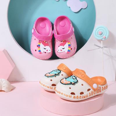 China New fashion trend summer baby slippers for boys and girls indoor and outdoor non-slip EVA sandals for children and infants for sale