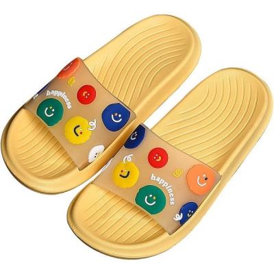 China 2022 Trend Fashion Women's New EVA Non-slip Wear-resistant Men's Sandals Beach Slippers Couples Slippers Simple Home Bathroom Slippers for sale