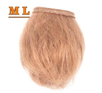 China hair/camel/goat/mohair yaks tail hair Blythe Doll Hair 100% yaks tail goat mohair camel hair extensions for sale