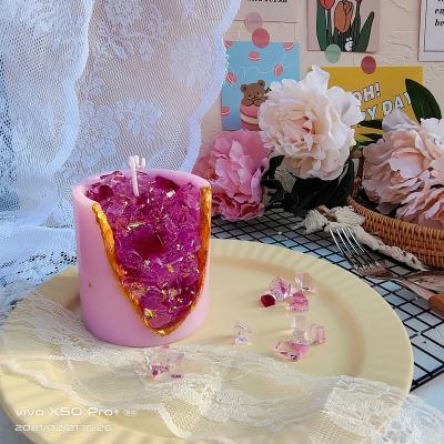 China Birthdays Wholesale Strong Hotel Jelly Wax Color Styling Yiwu Wedding Scented Candles Gift for sale