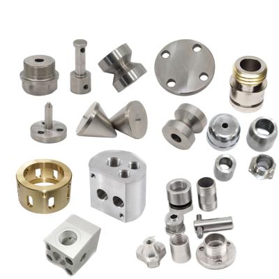 China Customized Aluminum CNC Hardware Accessory Brass CNC Machining Parts Turning / Milling Parts For Electric Factory for sale