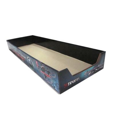 China Suitable for carrying out with products before shipping electronics packaging PDQ trays camera cardboard tray for sale