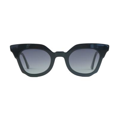 China Fashion Sunglasses Italy Designer Women's Handmade Acetate Sunglasses Wholesale Luxury Sunglasses for sale