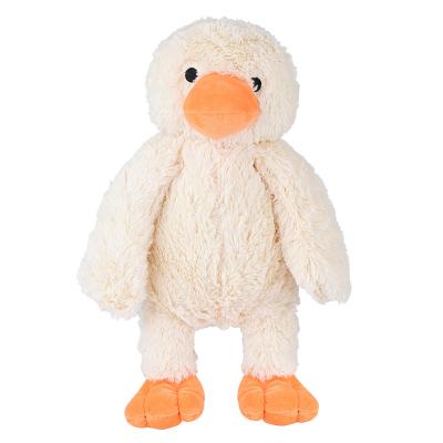 China Hot Promotion Custom Weighed Toy Pillow Plush Animal Duck Animal Stuffed Plush Toys Kids Gift Kids Child Sensory Soft Design for sale