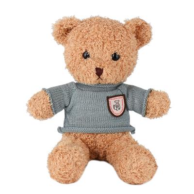 China Gift Customized Bear Stuffed Type Creative Colorful Stuffed Toy Wholesale Soft Mini Bear Anime Stuffed Baby Plush Kids Gifts Play for sale