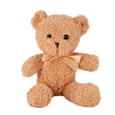 China Custom Soft Stuffed Type Wholesale Cute Anime Toys Kids Gift Stuffed Plush With Sweater Clothes Teddy Bear Plush Toys For Birthday Gift for sale