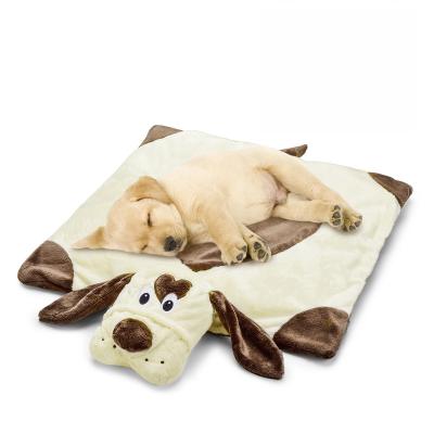 China Custom Durable Soft Plush Toy Machine Washable Mat Toys Pet Mat For Dogs for sale