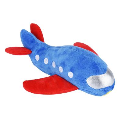 China Customizable Design Shape Pet Toy Soft Tough Plush Chew Stored Interactive Flat Squeaker Dog Toys for sale