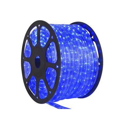 China / Outdoor Waterproof Flexible 360 ​​Degree 12v RGB Led Neon Rope Light AC 220V 100M for sale