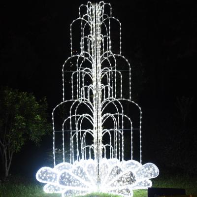 China Commercial Use Made In China Moscow Cheap Fountain Modeling Lights Tall Led Decorative Lights for sale