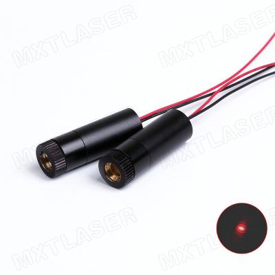 China 3D Adjustable Focus 1mW 5mW 10mW 30mW 50mW 100mW Dot Laser Diode Module Industrial Grade APC/ACC Red Driver D12X45mm 650nm for sale