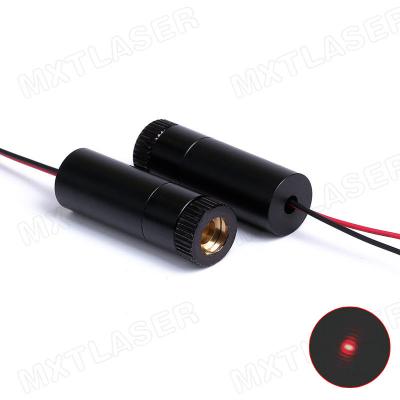 China 3D Adjustable Focus 635nm 650nm 660nm Dot Laser Diode Module Red Gauge D12X45mm 1mW--200mW Industrial Grade APC/ACC Driver for sale