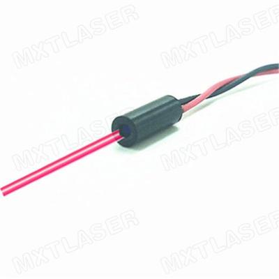 China Gun Sighting Glass Lens D5X12mm 635nm 650nm 0.5mW 1mW 5mW 10mW Red Dot Laser Module Industrial Grade RPA Driver for sale