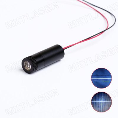 China Computer vision D12X45mm Focusable 780nm 808nm 830nm NIR 850nm IR 5mW--300mW high power line/cross line 15~130 degree laser diode module for sale