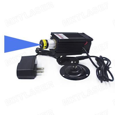 China Industrial Laser Scanning High Power 405nm 450nm Violet Line /Cross Blue Line 100mW 500mW 1W 1.6W 2.5W With Fan (With Bracket&Adapter) for sale