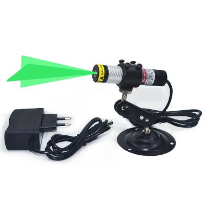 China Industrial Scan D20X90mm Lens Focusable 520nm Waterproof Glass Green Cross Line 10mW~135mW Laser Module For Cutting Positioning for sale