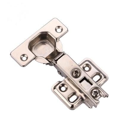 China Iron261Ordinary modern two-stage force aircraft pipe hinge cabinet furniture hinge fixed hardware accessories for sale