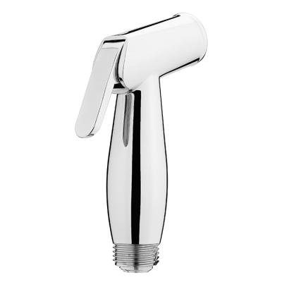 China Sustainable Portable Plastic Chromed Shattaf Hand Held Hand Shower Bidet for sale