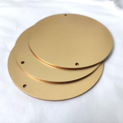 China Water-jet Aluminum Bending Laser Cutting Aluminum Bending Parts Sheet Carbon Steel Stamping Champagne Anodized for sale