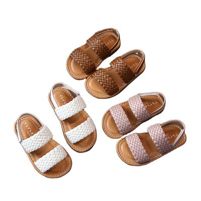 China xhmtx-8 2021 Summer Newborn Bow Lightweight Elastic Shoes Infant Toddler Slides Baby Sneakers Sandals for sale