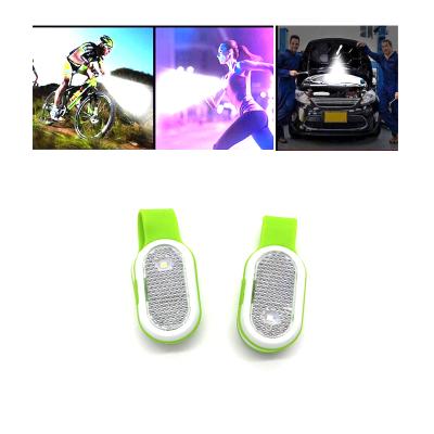 China Portable Magnetic Bag Clip LED Mini Running Light Sports Light Hat Magnetic Safety Light with Magnet for sale