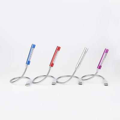 China Flexible Multi-Function Flexible Travel 1LED USB LED Light Lamp For PC Notebook for sale