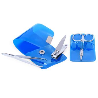 China Daily Nail Care Tools Manicure Pedicure Kit 3 Stainless Steel Accessories Nail Manicure Pedicure Tool Kit for sale